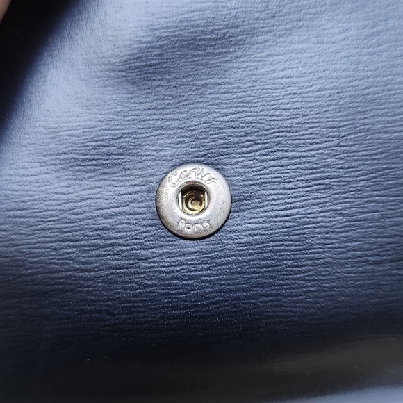 CARTIER Pasha de Cartier Coin Purse Coin Purse leather Black - Picture 7 of 9